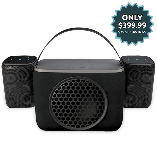 2.1 Pack: 2 Speakers and 1 Subwoofer