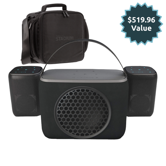 2.1 Bundle Pack with Bag: 2 Speakers and 1 Subwoofer