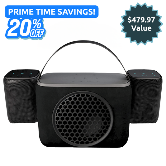 2.1 Pack: 2 Speakers and 1 Subwoofer