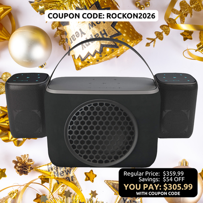 2.1 Pack: 2 Speakers and 1 Subwoofer