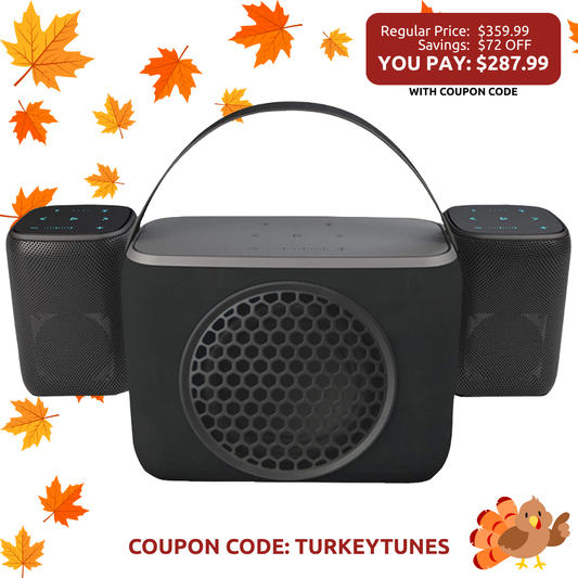 2.1 Pack: 2 Speakers and 1 Subwoofer