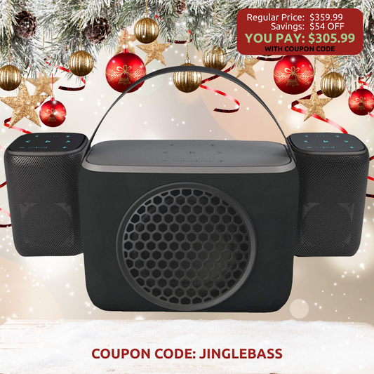 2.1 Pack: 2 Speakers and 1 Subwoofer