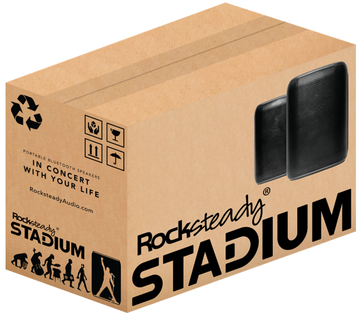 DEALER 2-Pack of Rocksteady Stadium Speakers