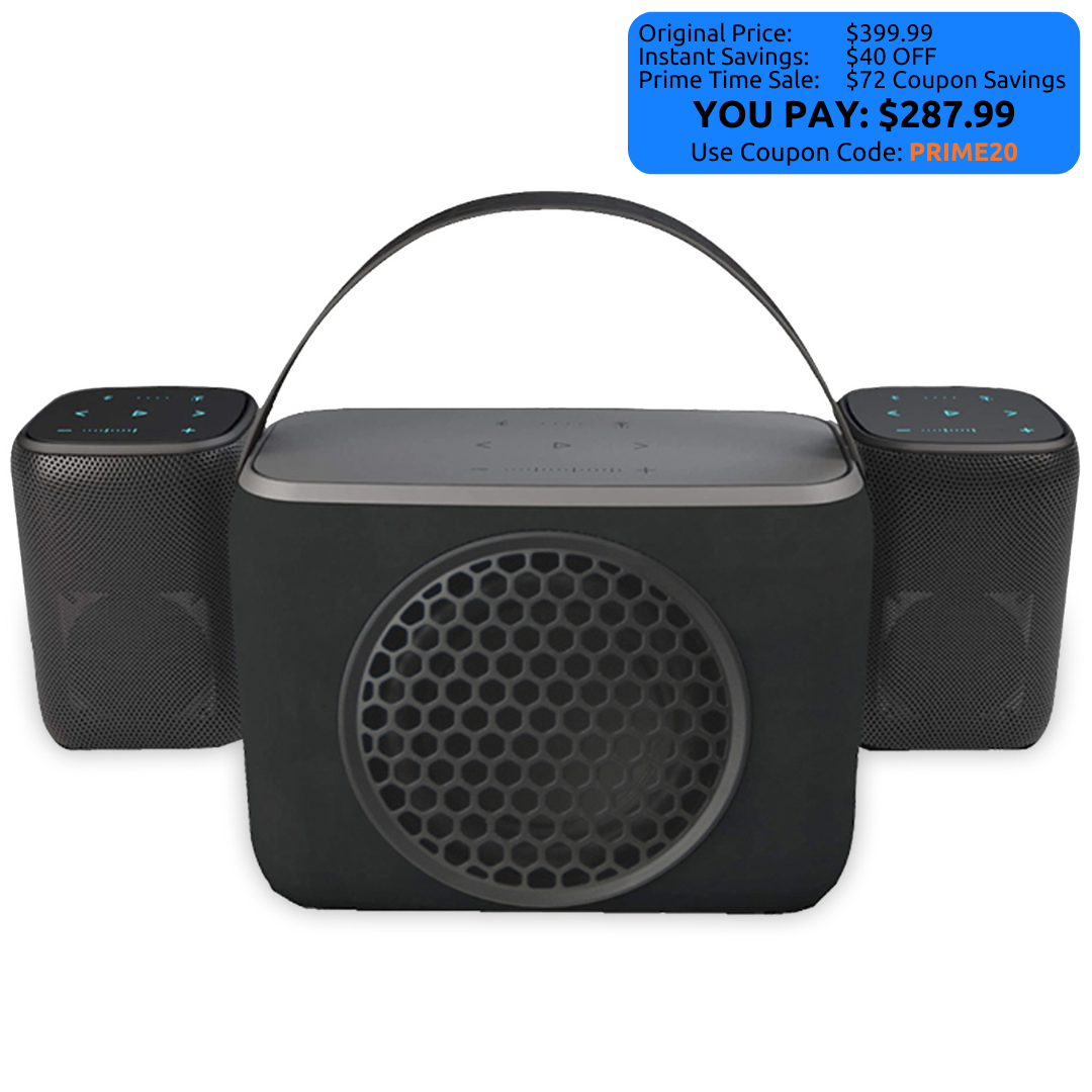 2.1 Pack: 2 Speakers and 1 Subwoofer