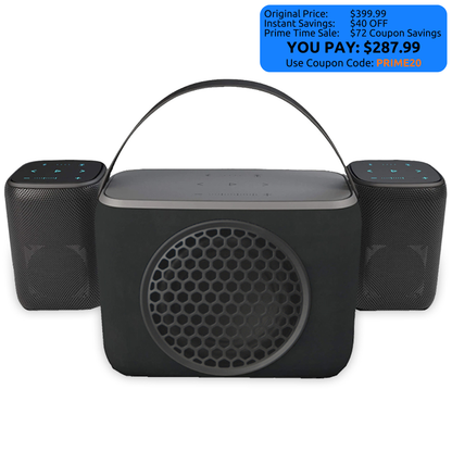 2.1 Pack: 2 Speakers and 1 Subwoofer