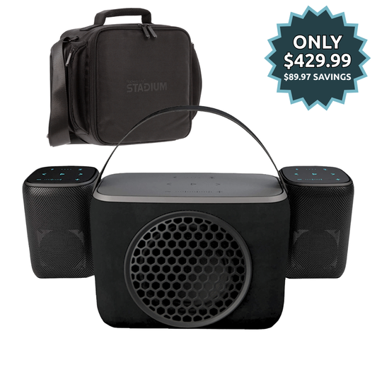 2.1 Bundle Pack with Carry Bag: 2 Speakers and 1 Subwoofer