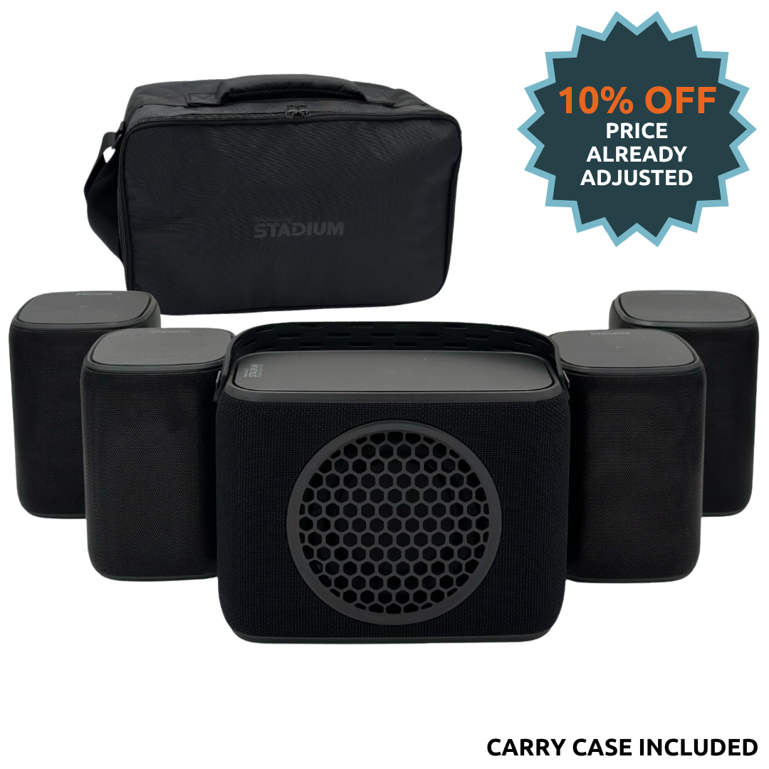 The Feral 4+1 Bundle Pack: 4 Speakers and 1 Subwoofer
